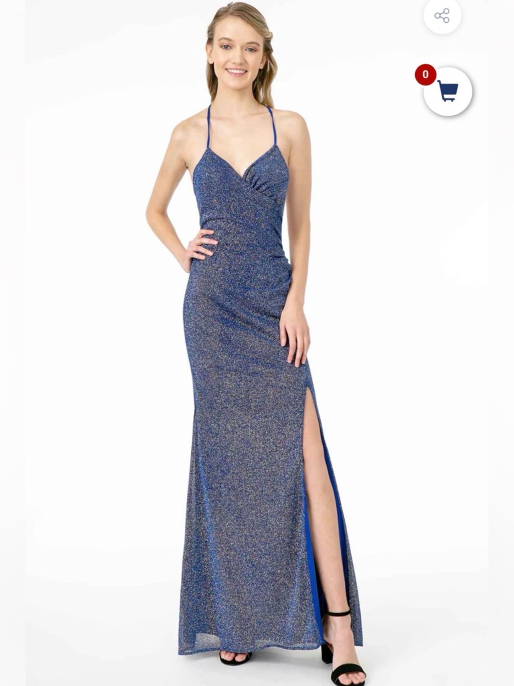 Blue Evening Gown